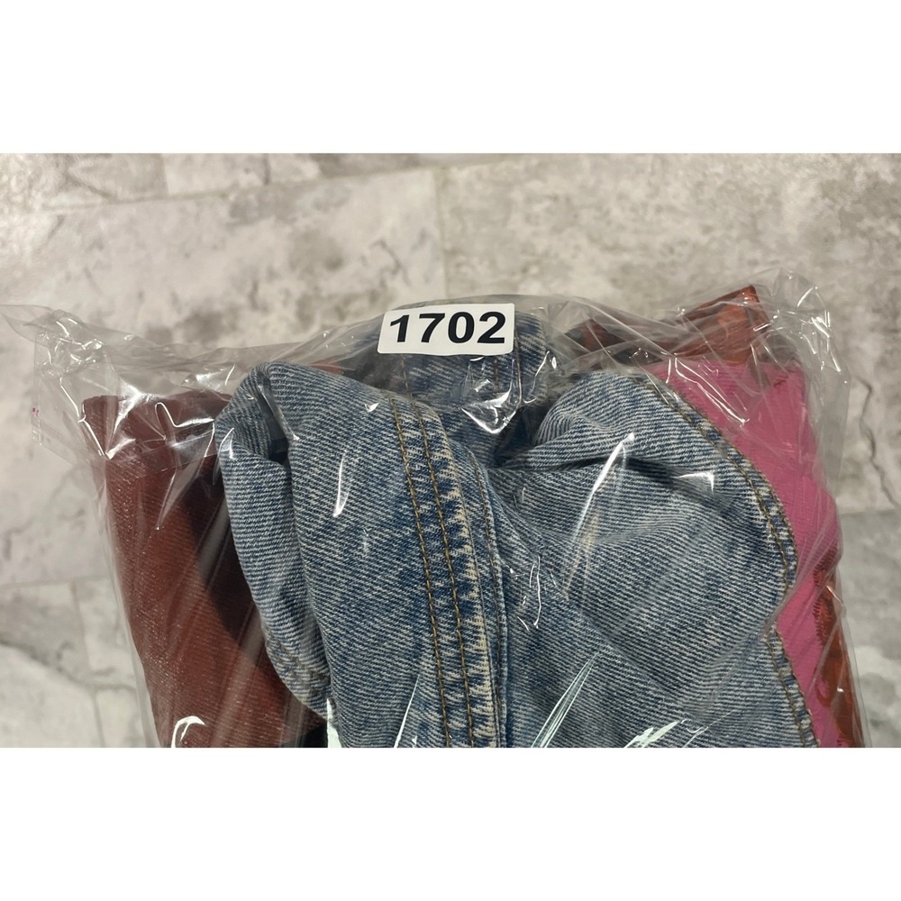 Custom Hand Painted Denim Jacket Women's Small Distressed Blue Wearable Art - Picture 16 of 16